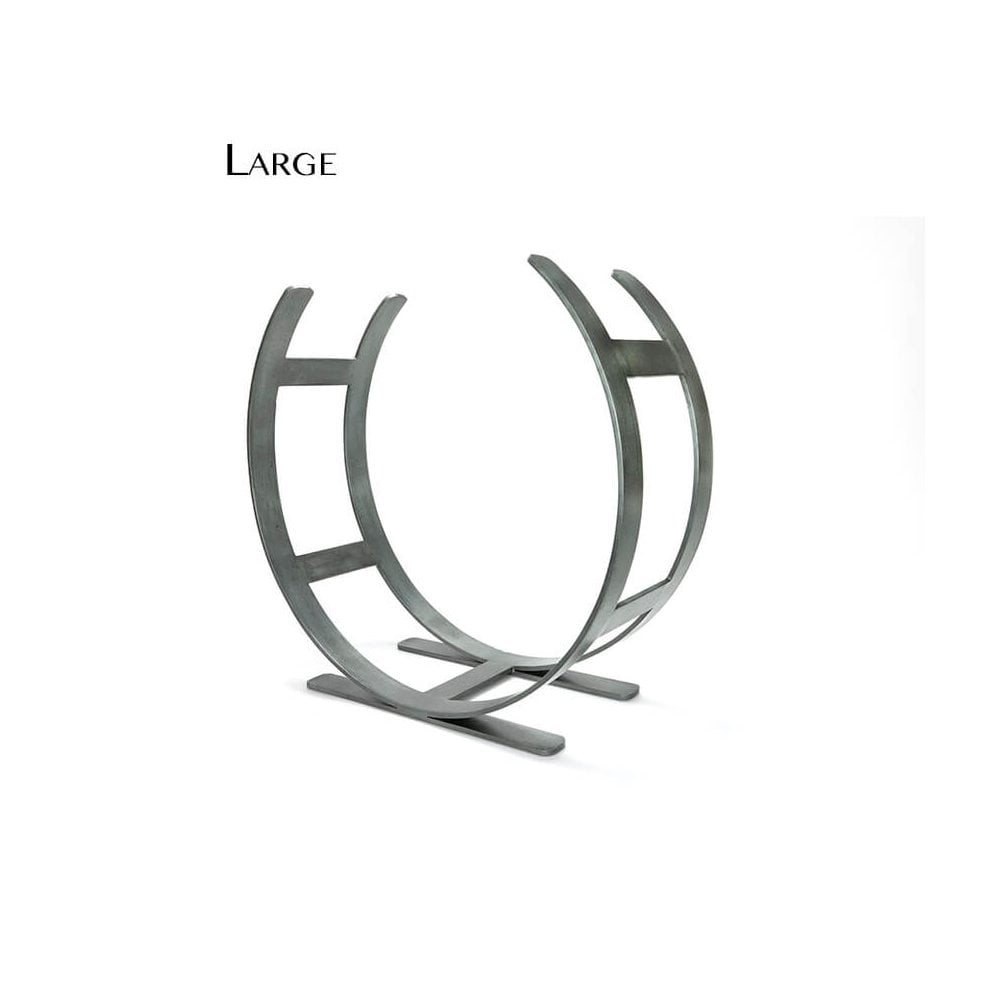 Pewter Curved Log Holder