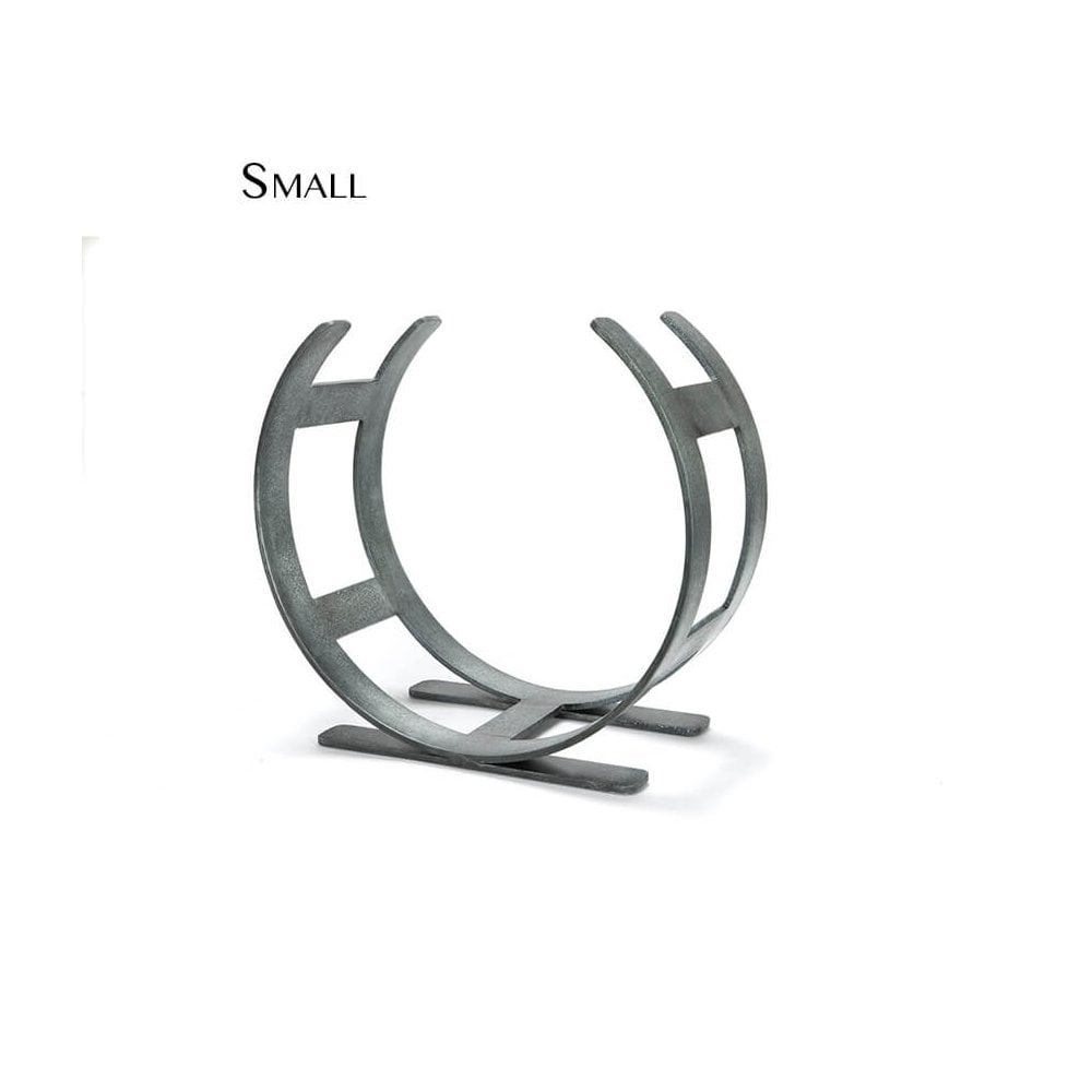 Pewter Curved Log Holder
