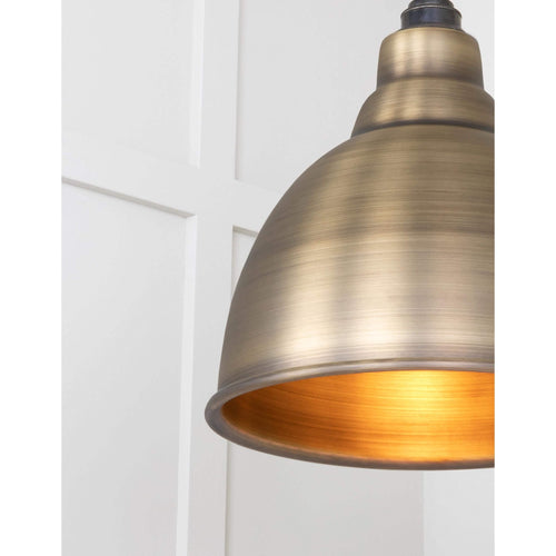 Aged Brass Brindley Pendant