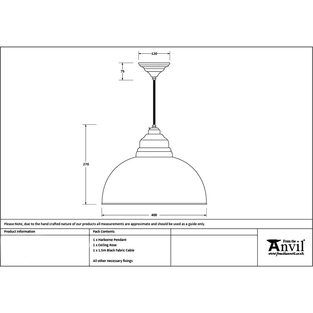 Brass Harborne Pendant