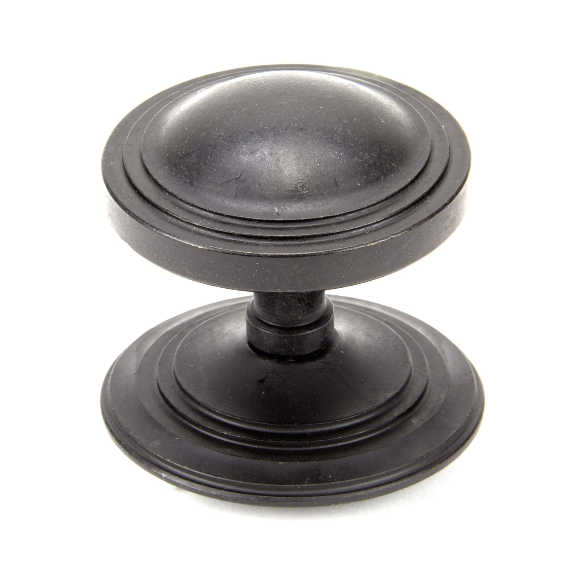 Deco Centre Door Knob External Beeswax