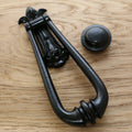 Black Loop Door Knocker