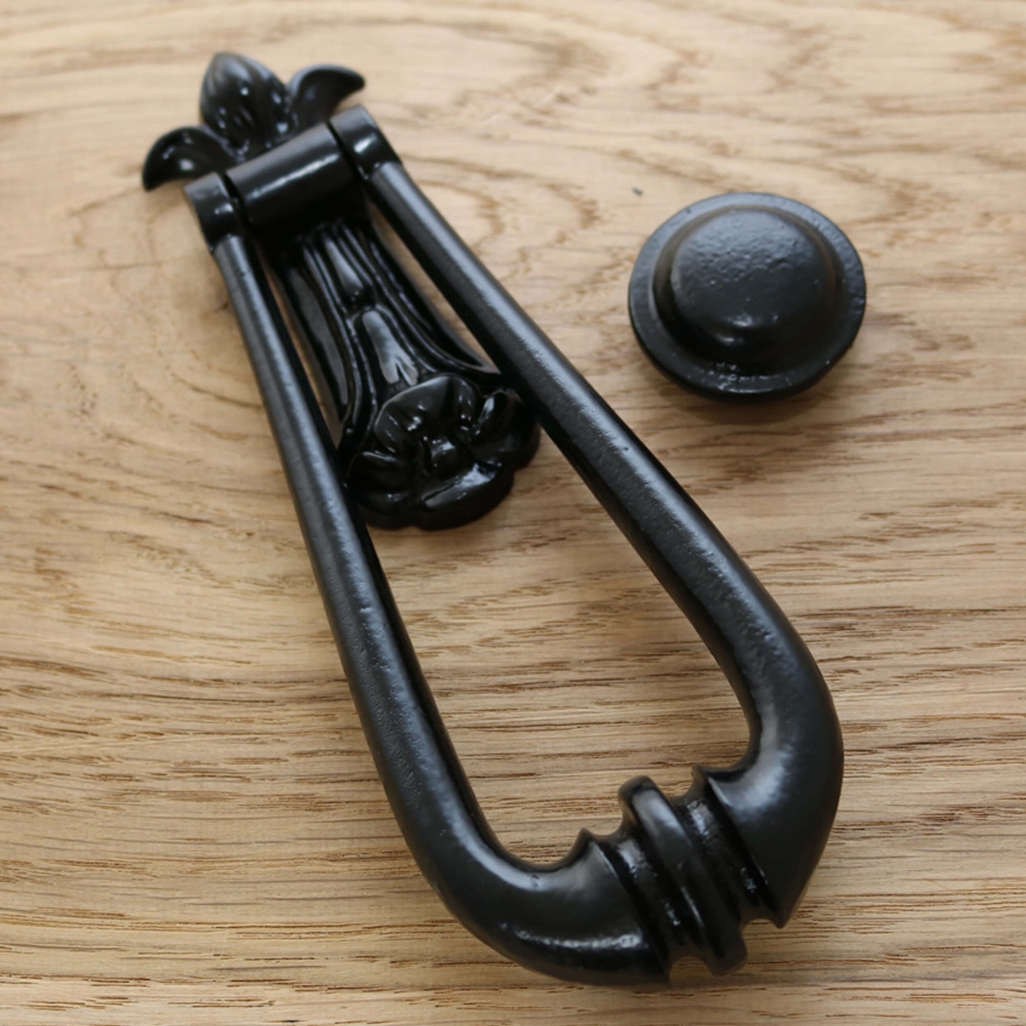 Black Loop Door Knocker