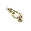 Aged Brass Loop Door Knocker