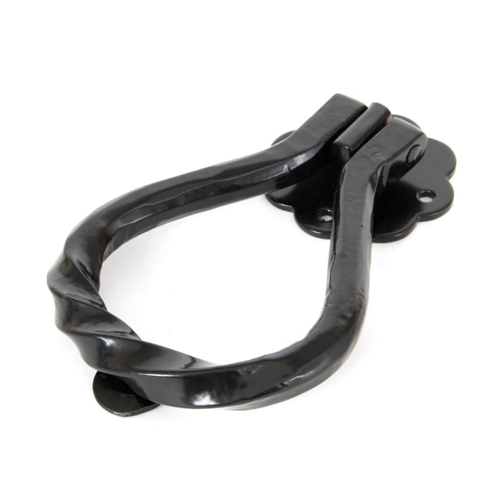 Pear Shaped Door Knocker - Black or Pewter