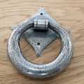 Black or Pewter Ring Door Knocker