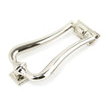Polished Nickel Deco Door Knocker