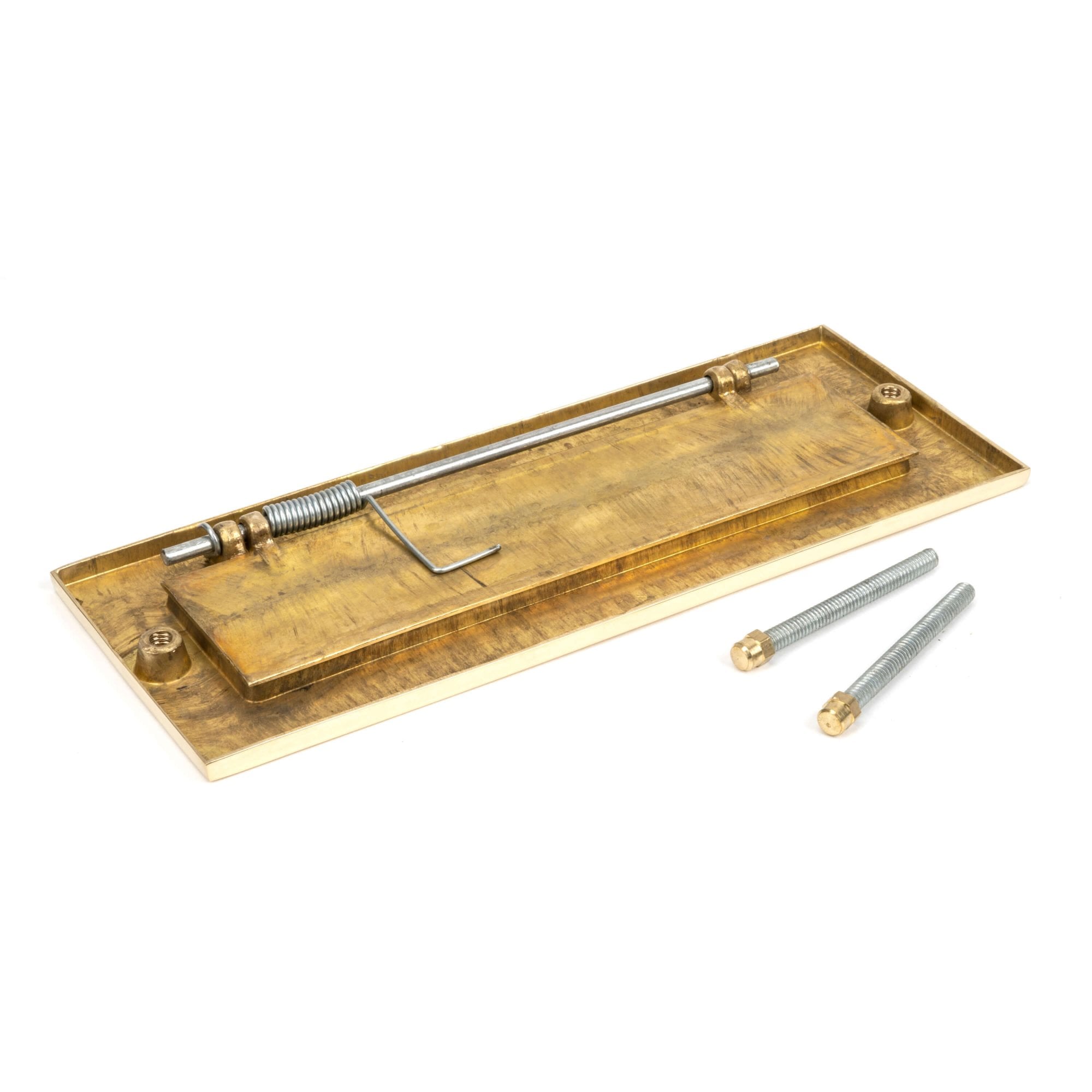 Period Brass Letter Plates and Covers