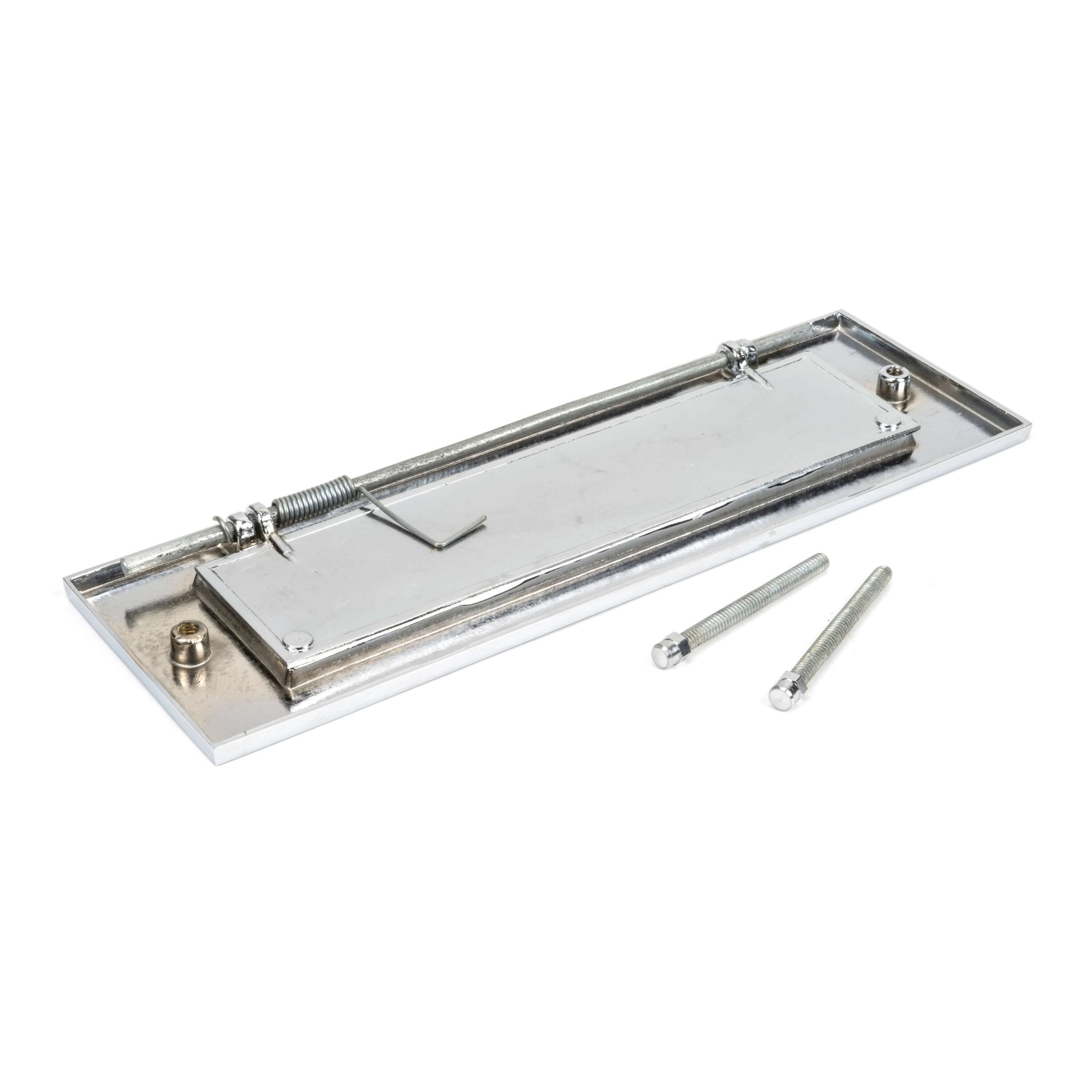 Period Chrome Letter Plates and Covers