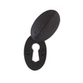 Black Oval Escutcheon