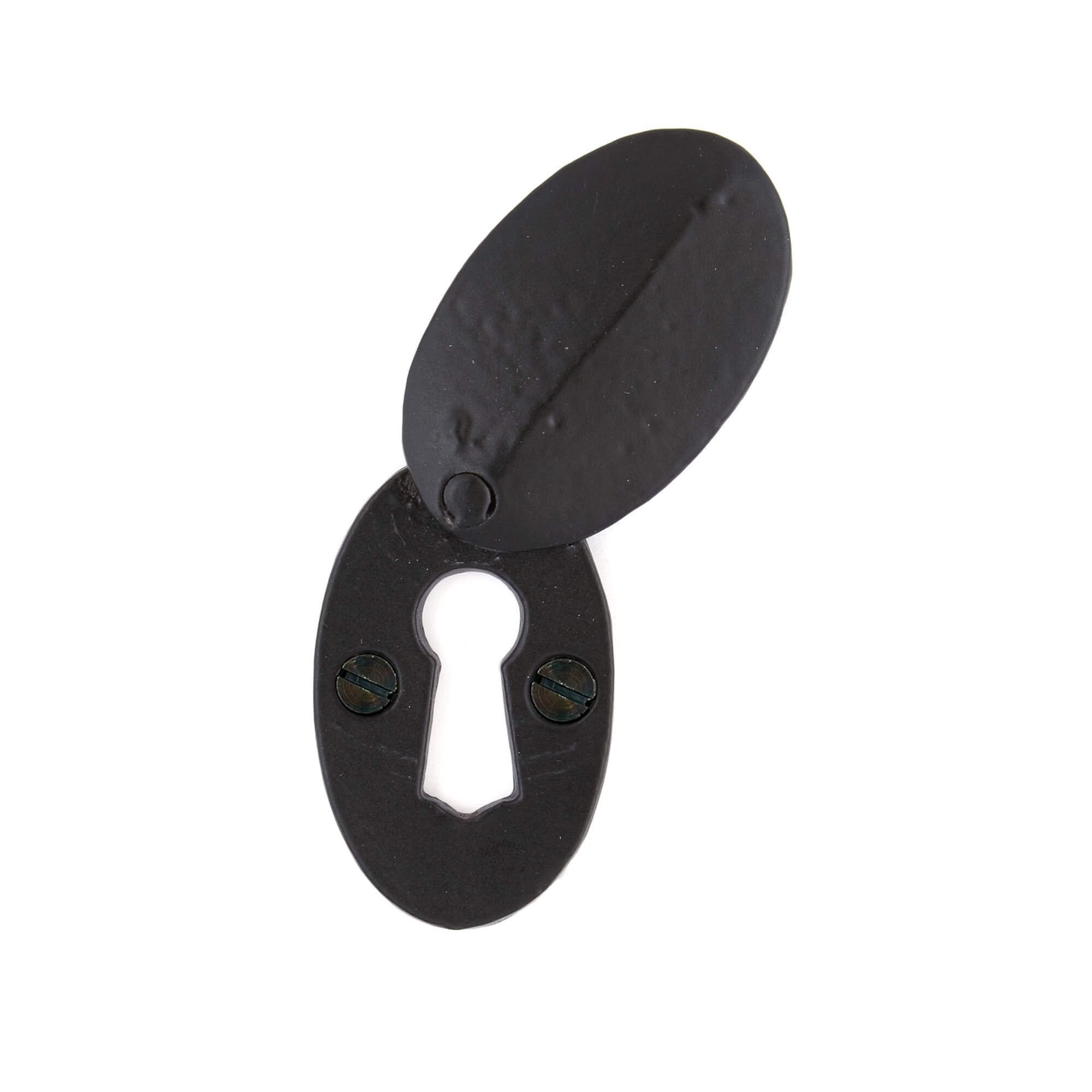 Black Oval Escutcheon