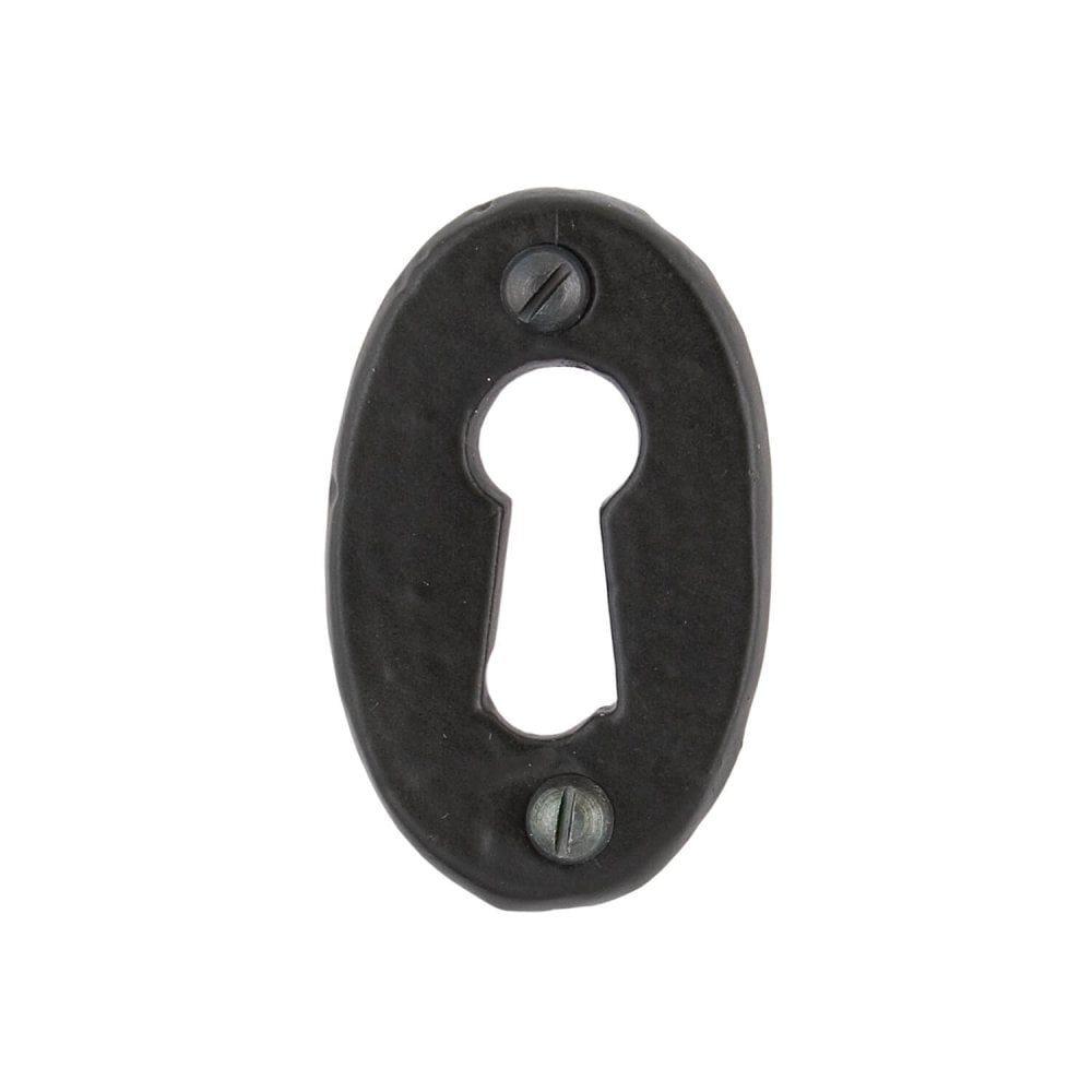 Black Oval Escutcheon