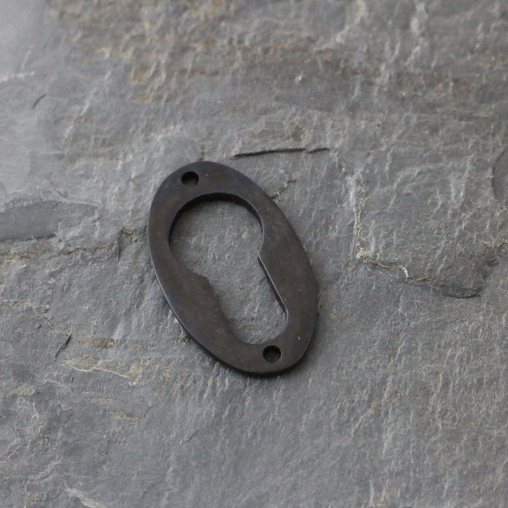 Aged Bronze Period Oval Escutcheons