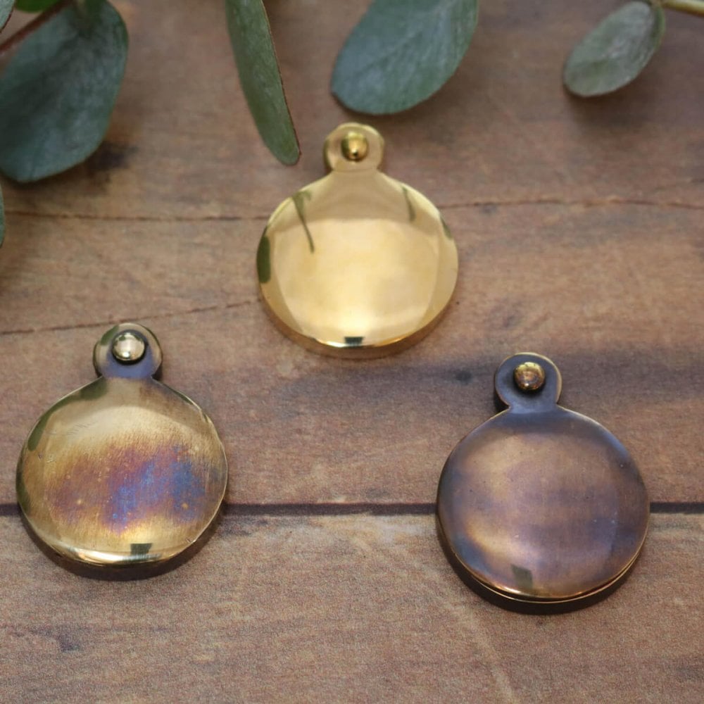Brass Round Covered Escutcheon
