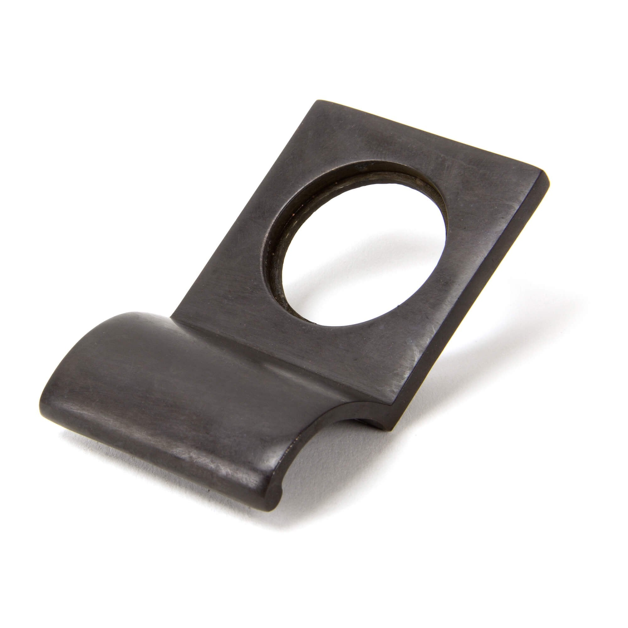 Period Aged Bronze Rim Cylinder Pull