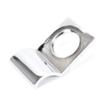Period Polished Chrome Rim Cylinder Pull