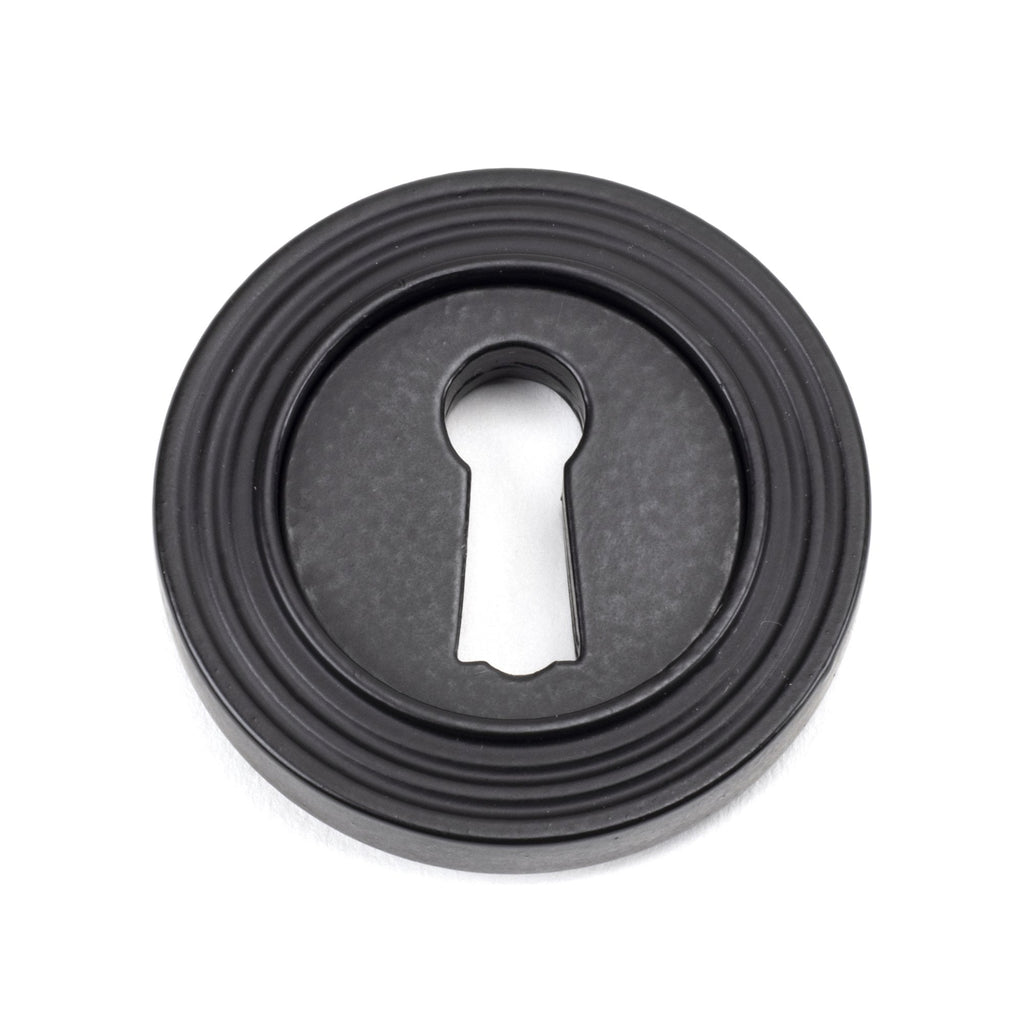 Matt Black Round Escutcheon