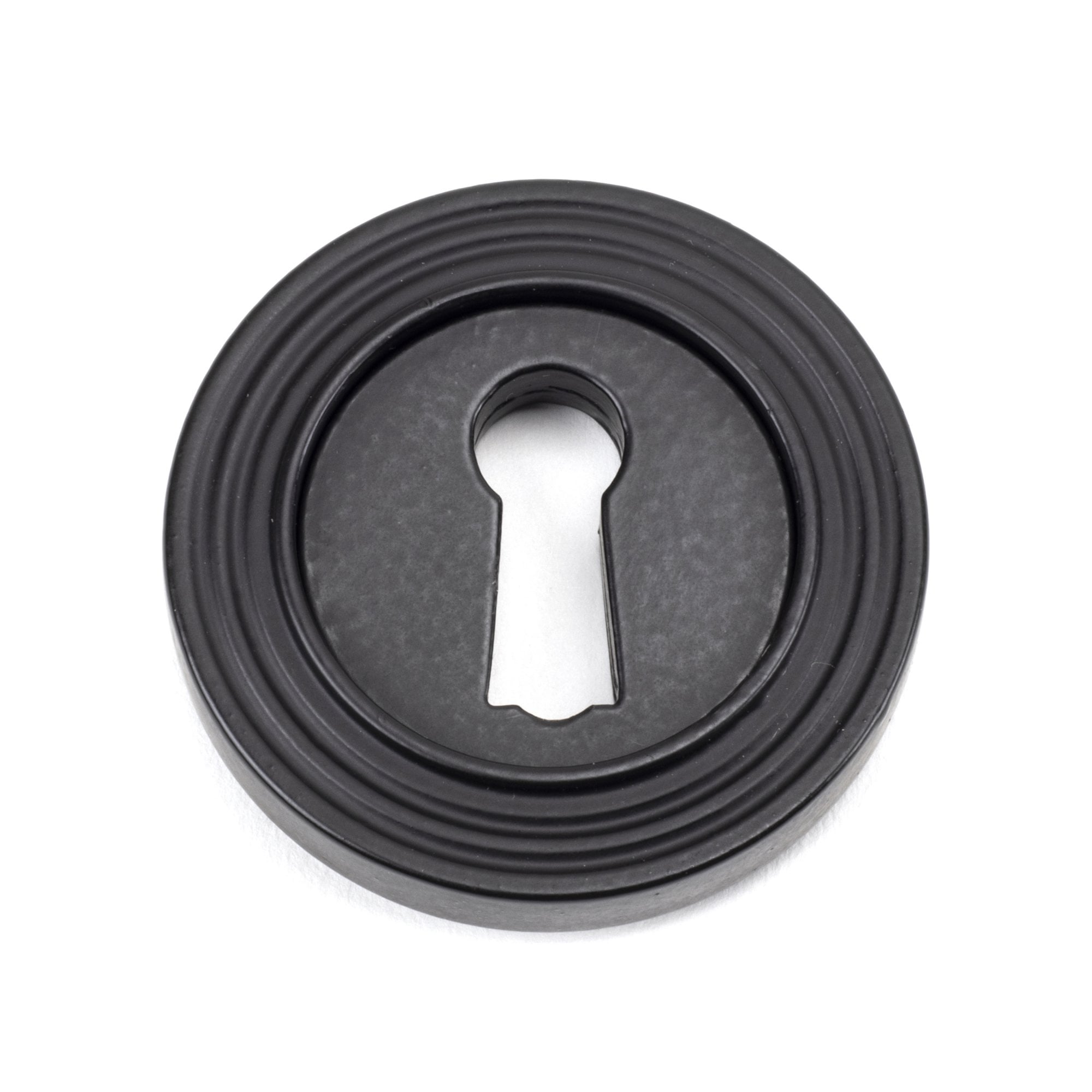 Matt Black Round Escutcheon