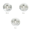 Polished Chrome Round Open Escutcheon