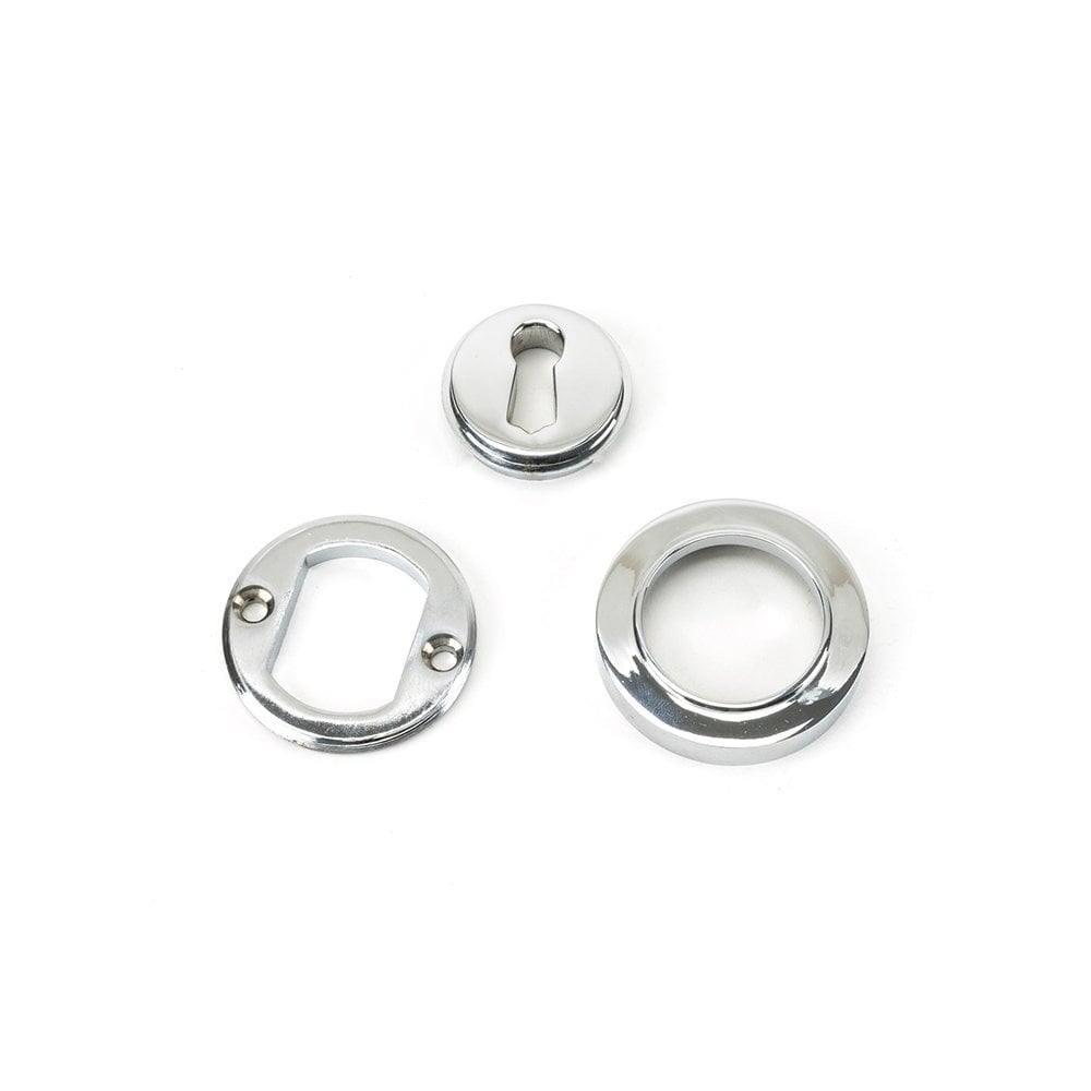 Polished Chrome Round Open Escutcheon