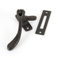 Hand Forged Black Peardrop Fastener