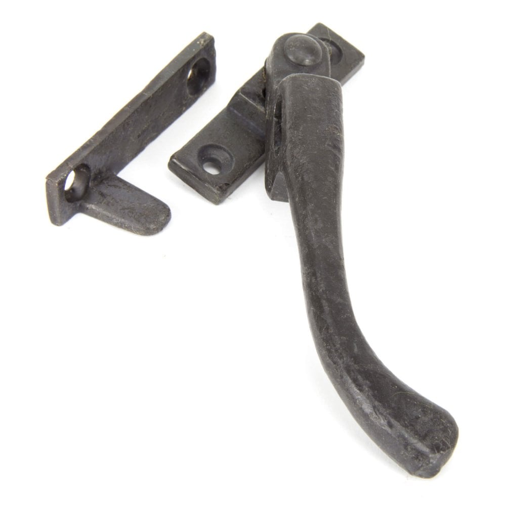 Hand Forged Black Peardrop Night Vent Fastener