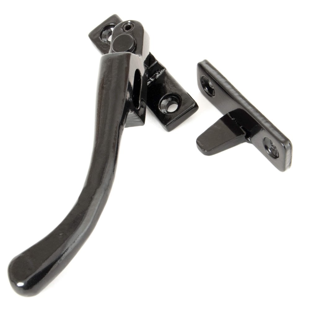Hand Forged Black Peardrop Night Vent Fastener