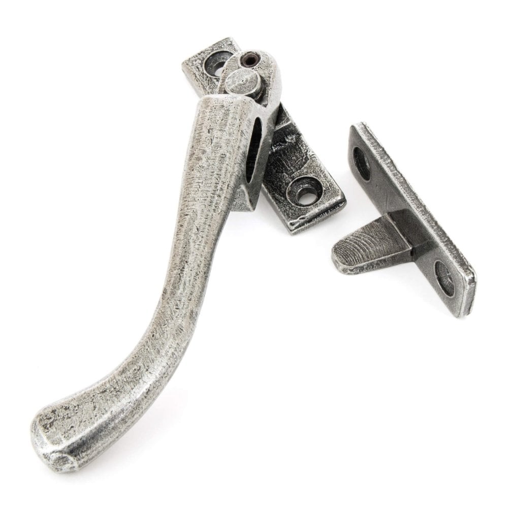 Hand Forged Pewter Peardrop Night Vent Fastener