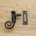 Hand Forged Black Monkey Tail Fastener