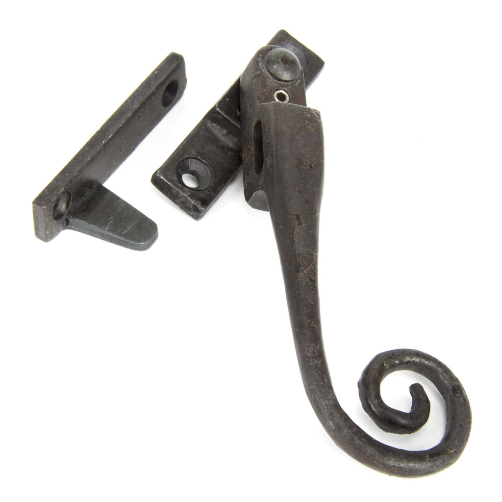 Hand Forged Black Night Vent Monkey Tail Fastener
