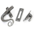 Hand Forged Pewter Locking Monkey Tail Fastener
