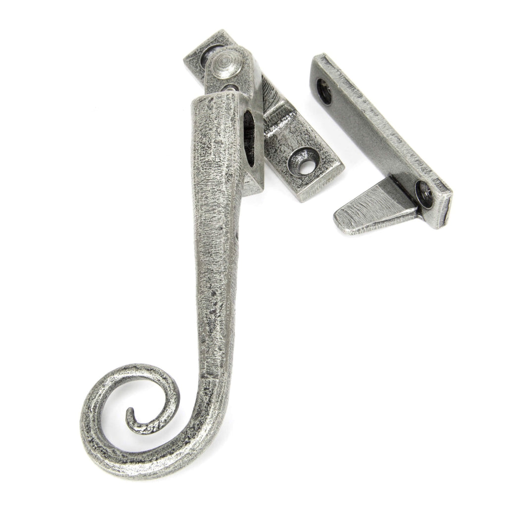 Hand Forged Pewter Night Vent Monkey Tail Fastener