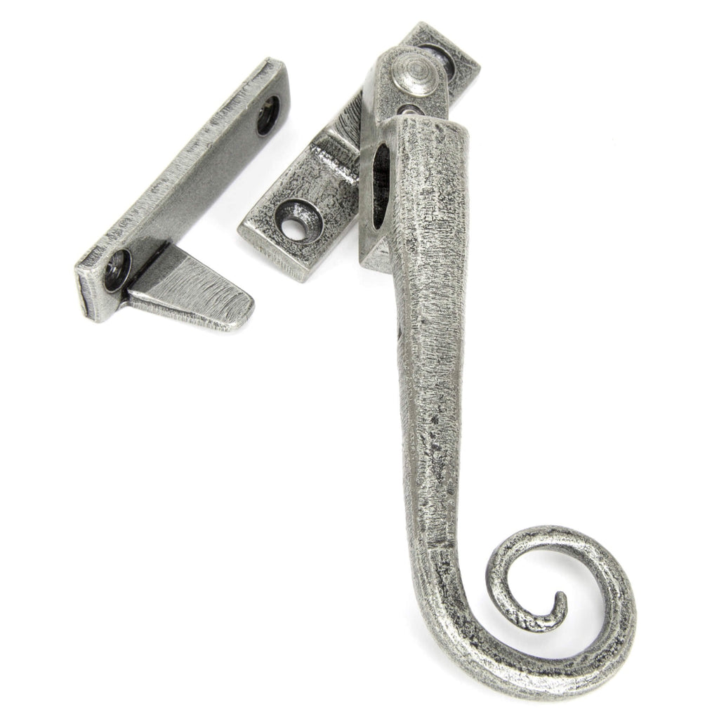 Hand Forged Pewter Night Vent Monkey Tail Fastener