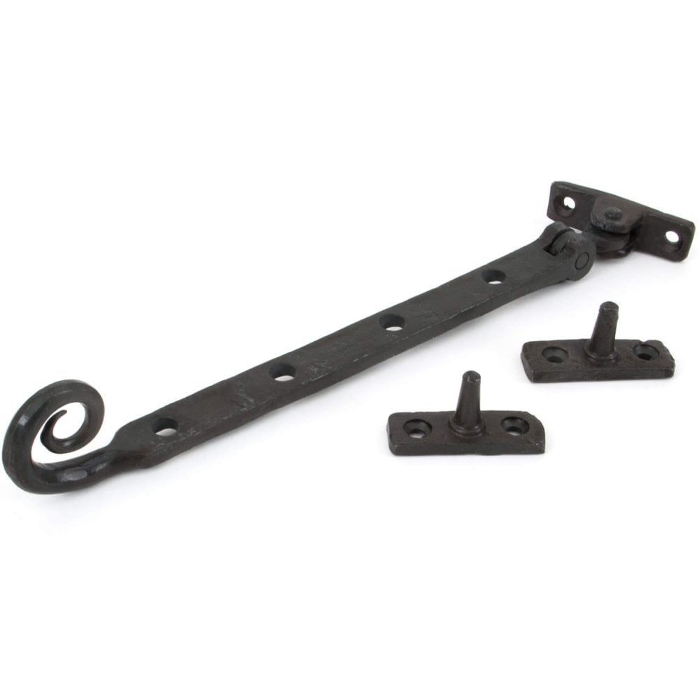 Hand Forged Black Monkey Tail Stays