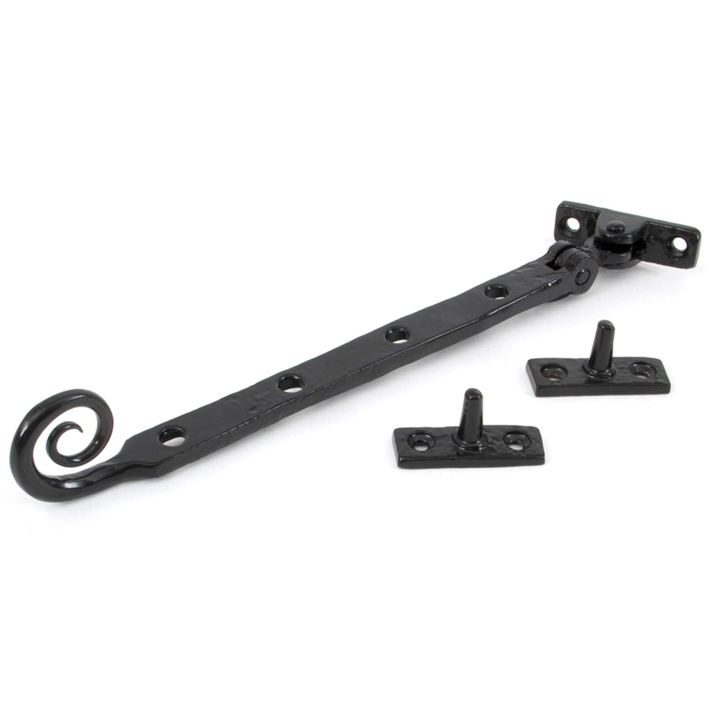 Hand Forged Black Monkey Tail Stays