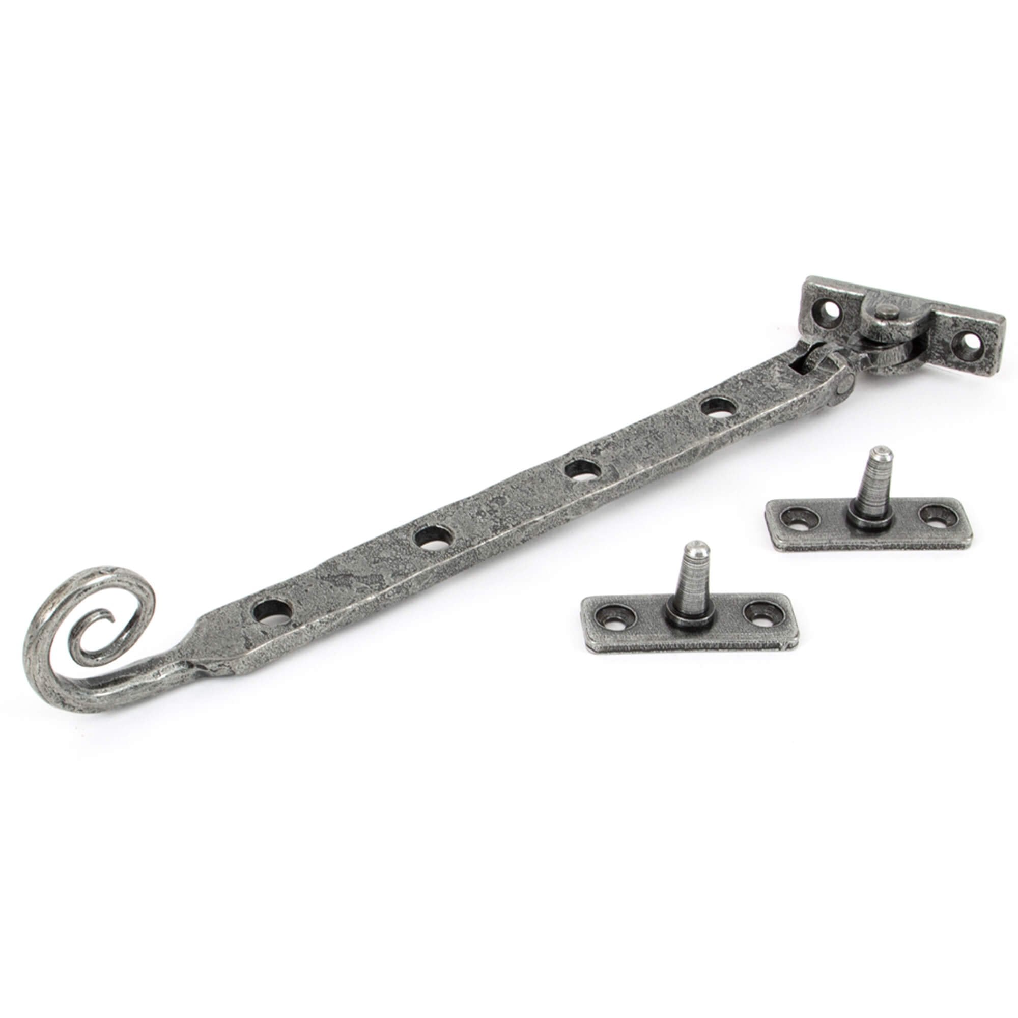 Hand Forged Pewter Monkey Tail Stays