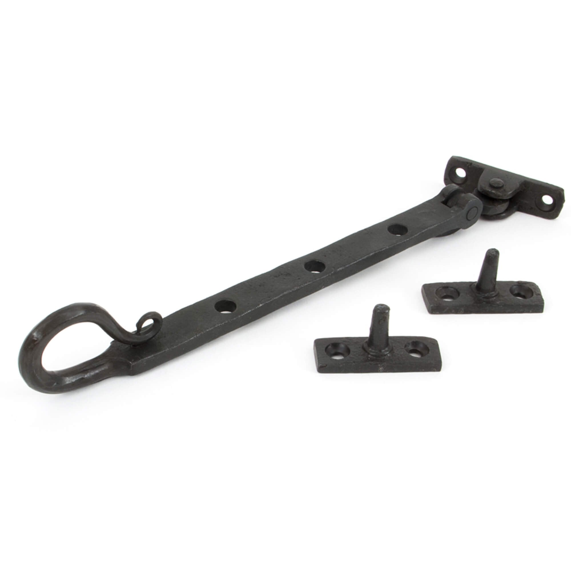 Hand Forged Black Shepherds Crook Stays