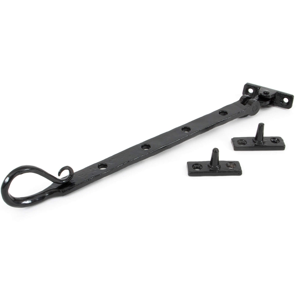 Hand Forged Black Shepherds Crook Stays