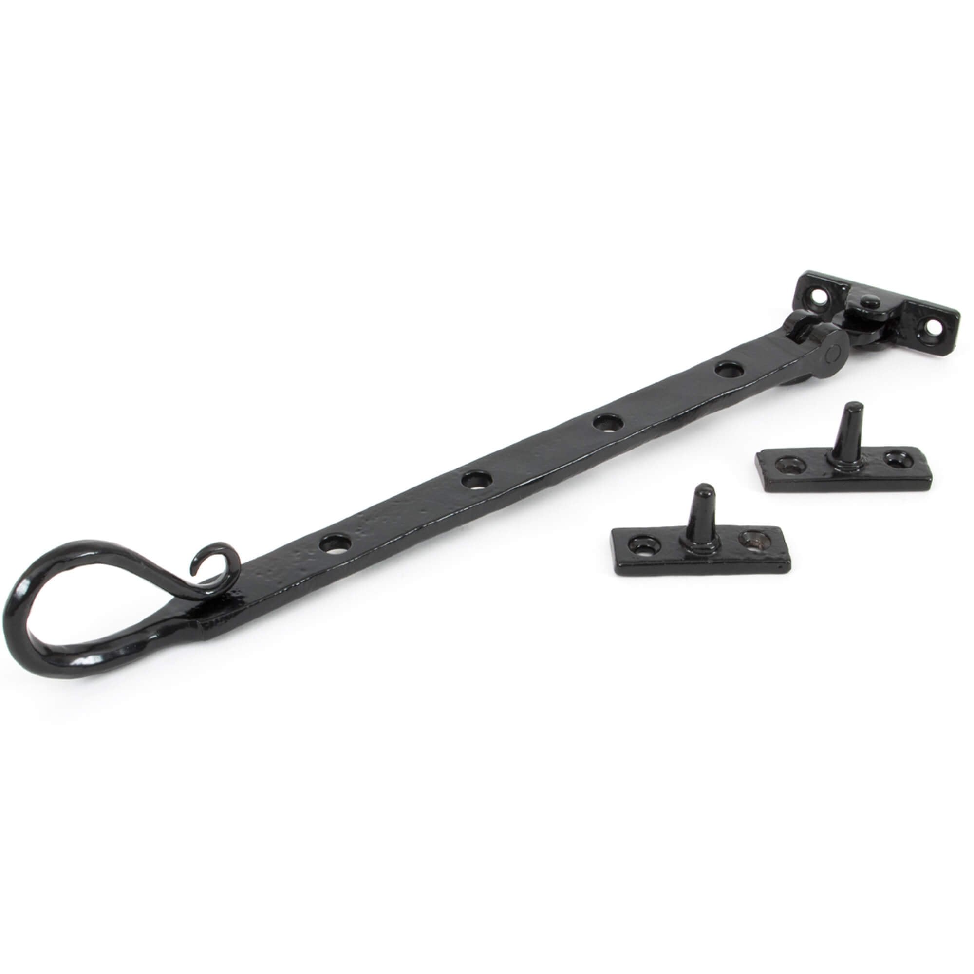 Hand Forged Black Shepherds Crook Stays