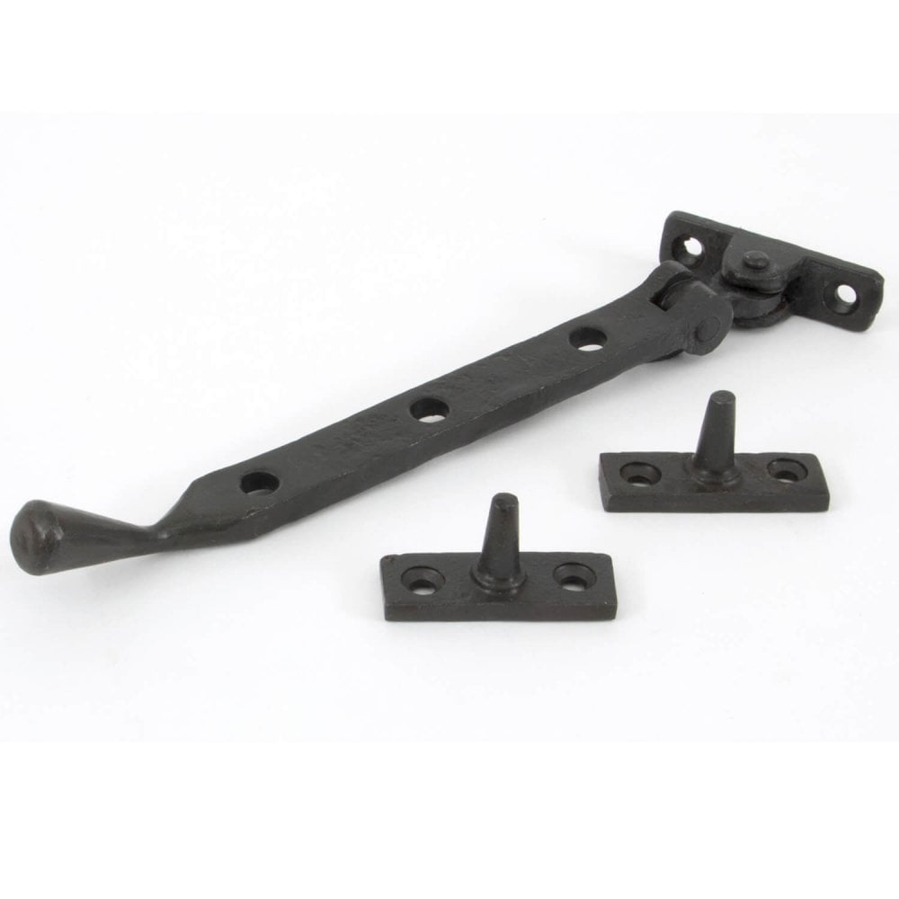 Hand Forged Black Peardrop Stays