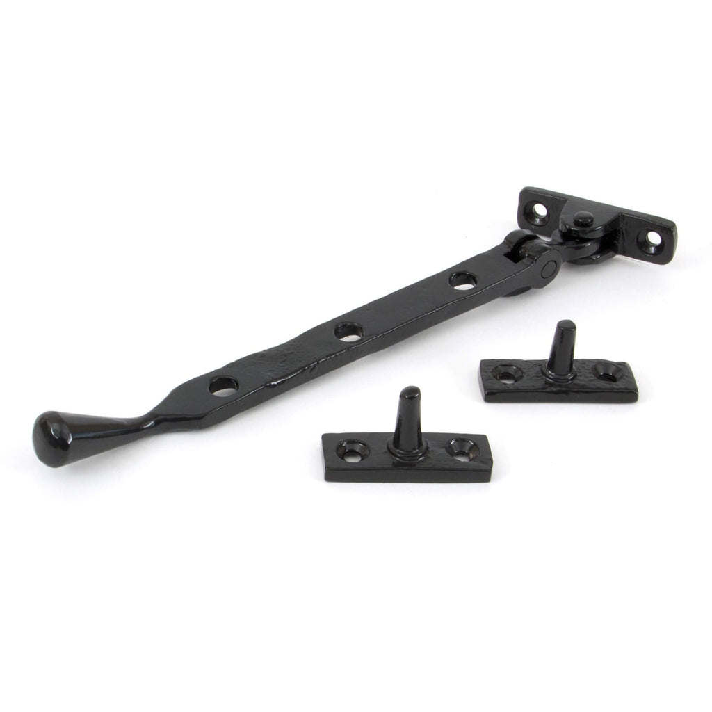 Hand Forged Black Peardrop Stays