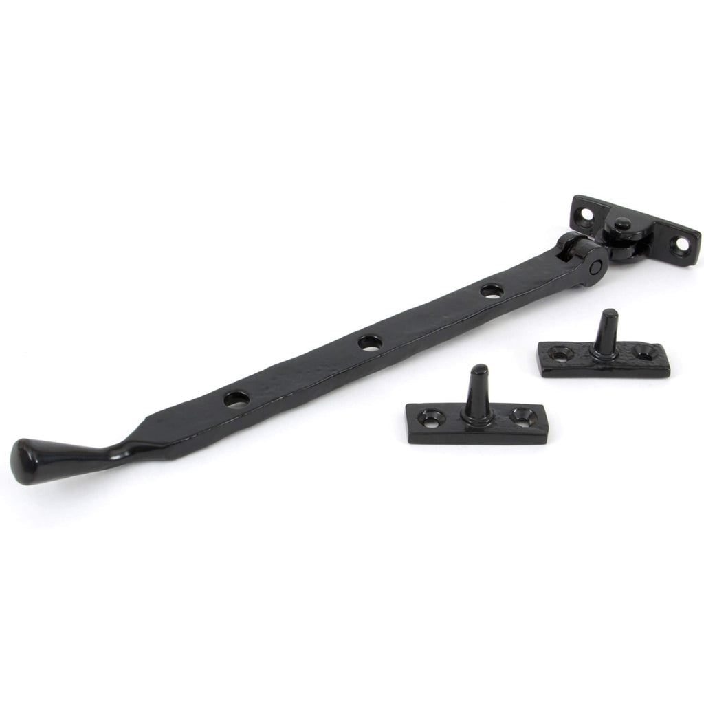 Hand Forged Black Peardrop Stays