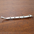 Chrome Peardrop Window Stays