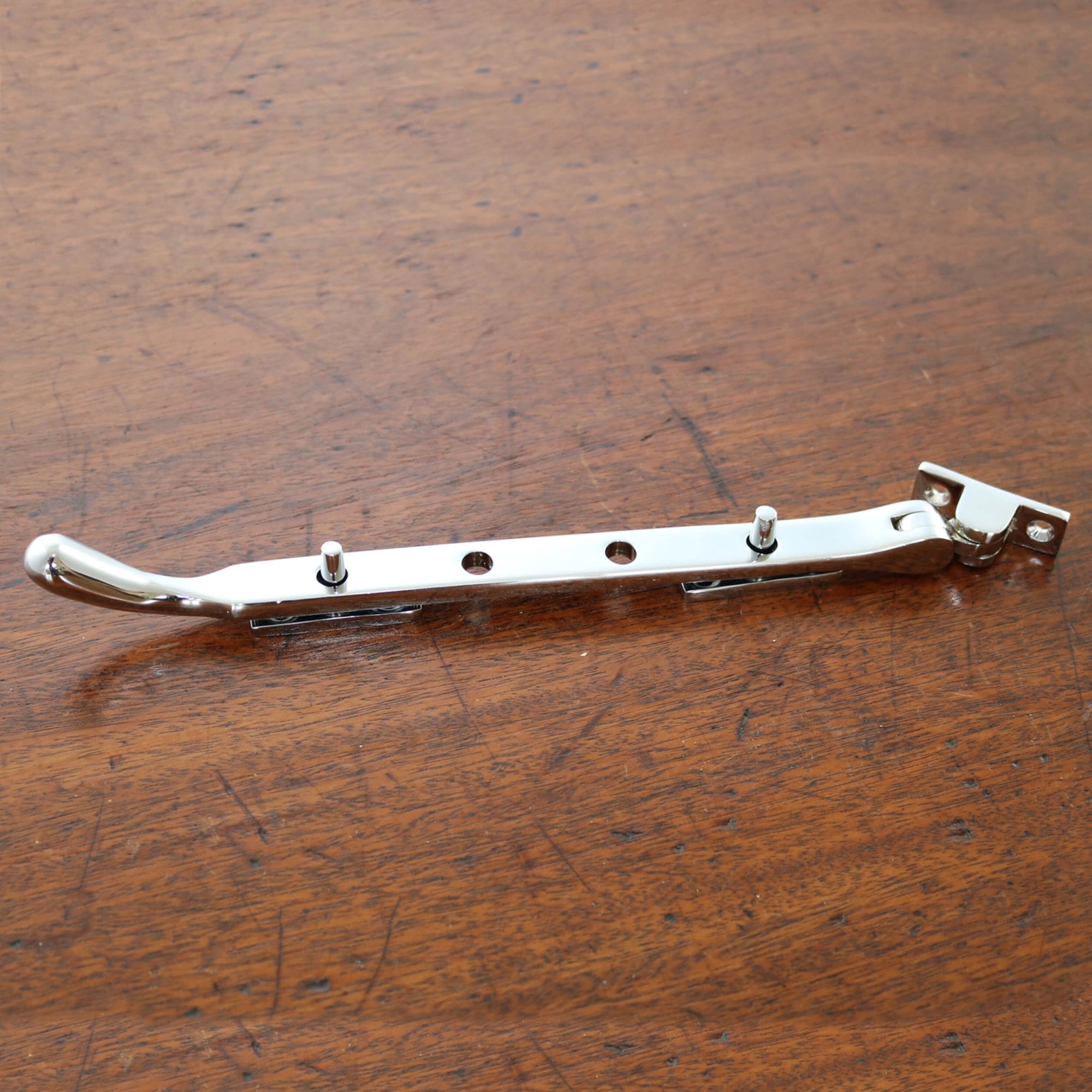 Chrome Peardrop Window Stays