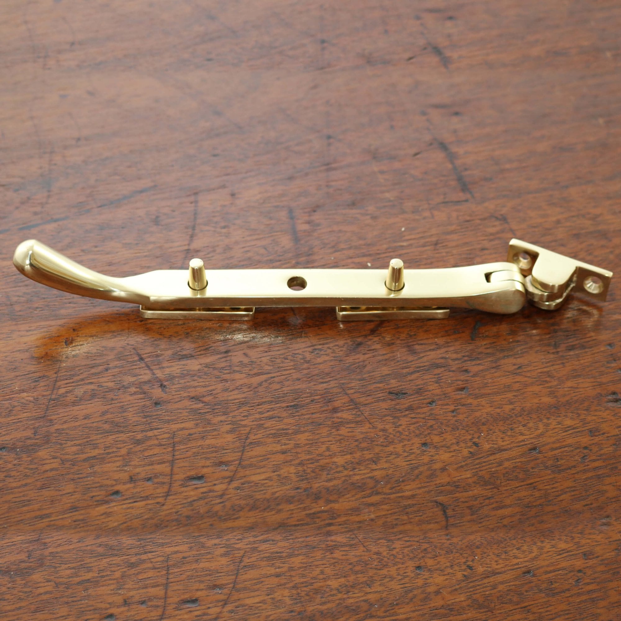 Brass Peardrop Window Stays