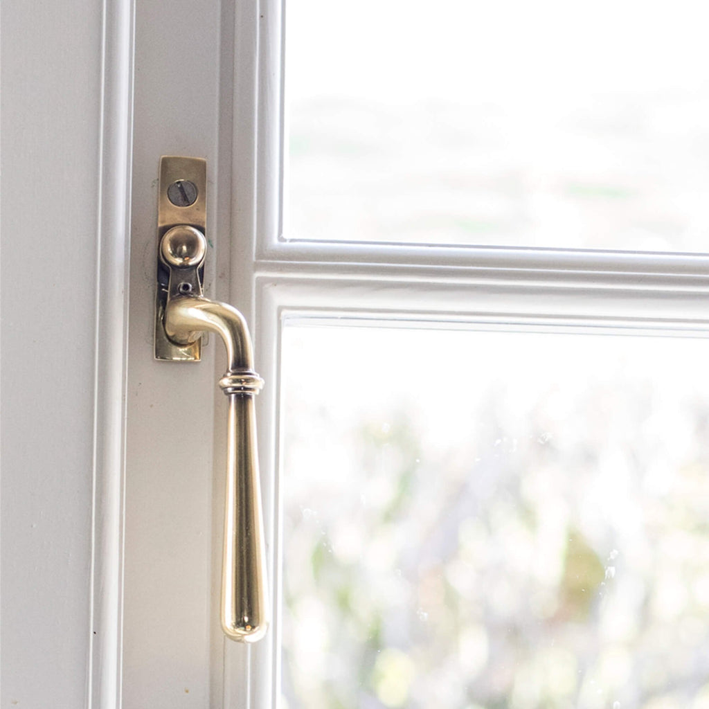 Aged Brass Newbury Espagnolette Fastener