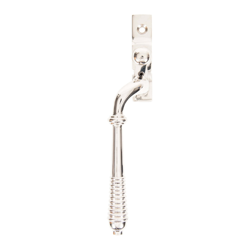 Polished Nickel Reeded Espagnolette Fastener