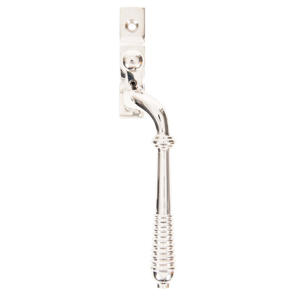 Polished Nickel Reeded Espagnolette Fastener