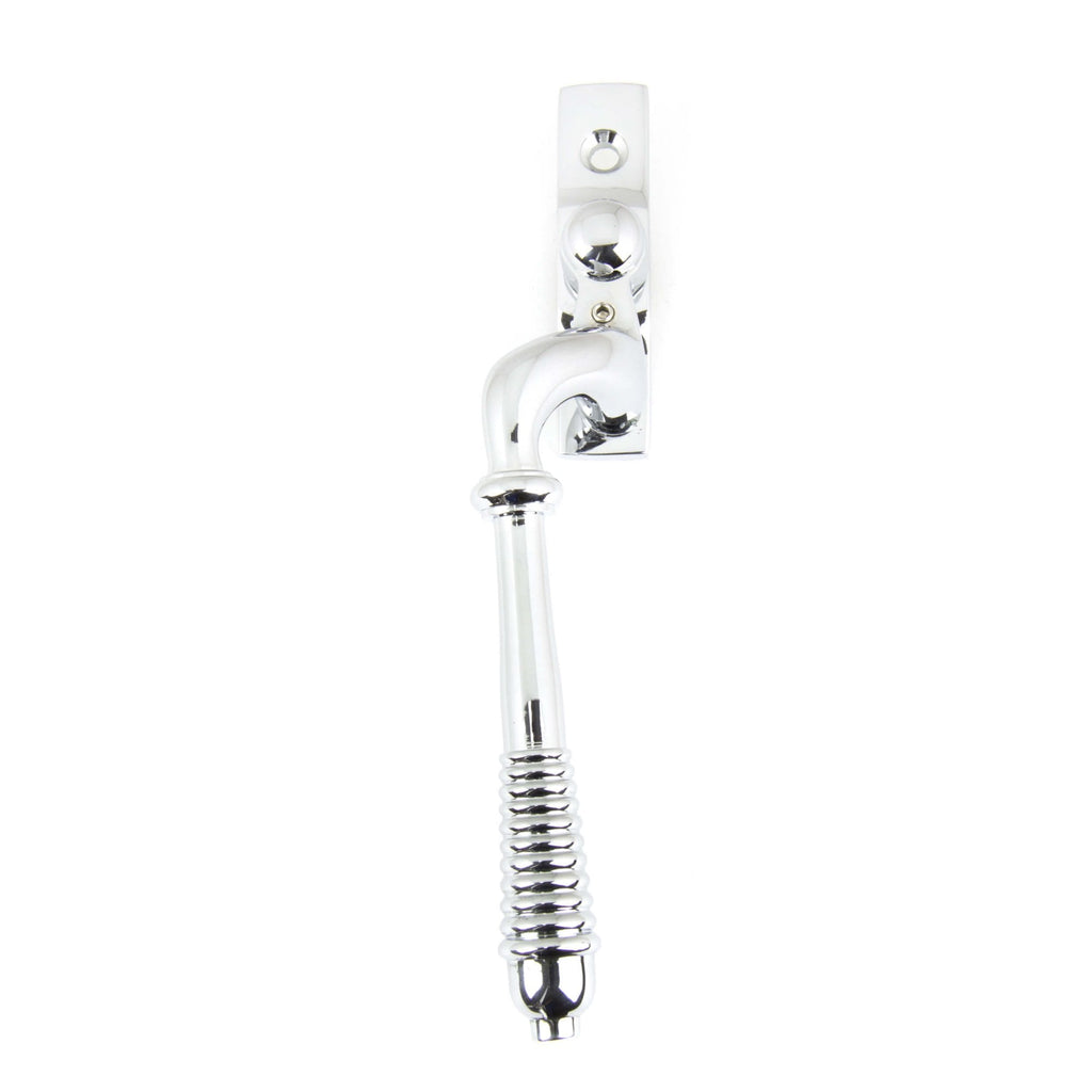 Polished Chrome Reeded Espagnolette Fastener
