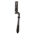Aged Bronze Reeded Espagnolette Fastener